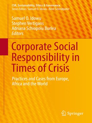 cover image of Corporate Social Responsibility in Times of Crisis